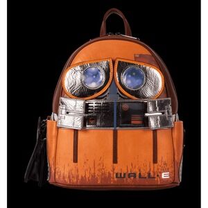 Loungefly WALL-E Cosplay Lenticular Mini Backpack with Coin Bag‎ NWT